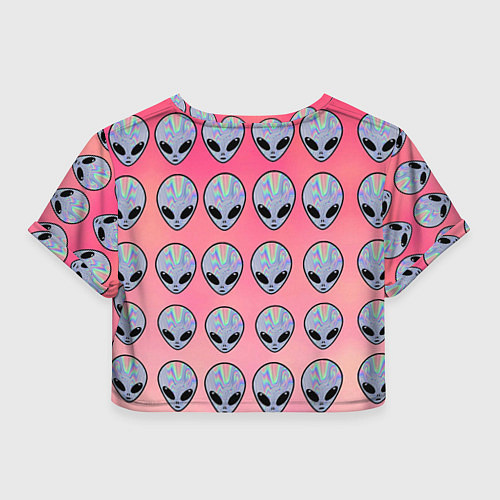 Женский топ Гламурные пришельцы / 3D-принт – фото 2