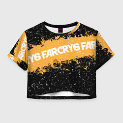 Футболка 3D укороченная женская Far Cry 6, цвет: 3D-принт