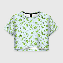 Женский топ Веселые лягушки