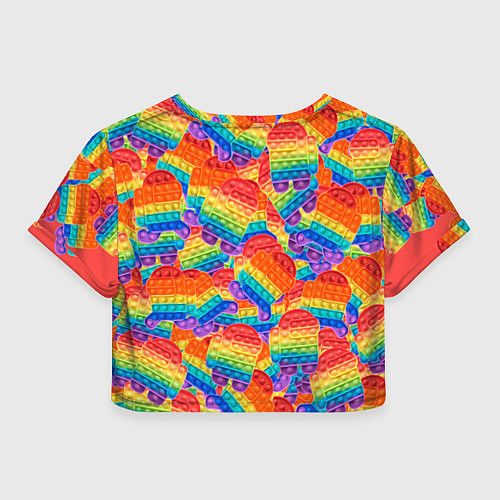 Женский топ Pop it Among Us / 3D-принт – фото 2