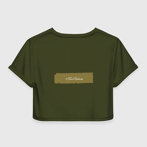 Женский топ Free Britney / 3D-принт – фото 2