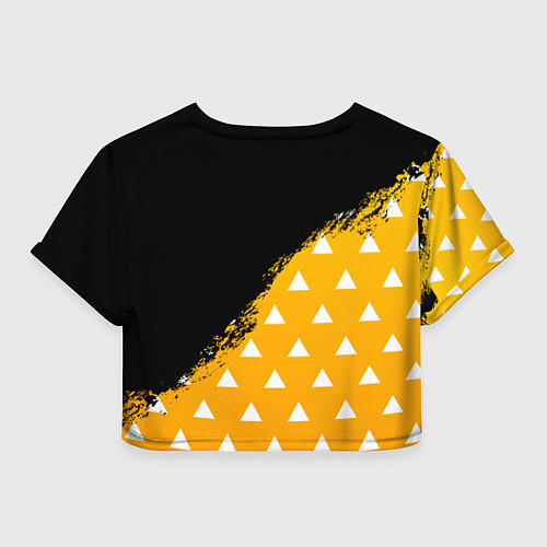 Женский топ КОСТЮМ ЗЕНИЦУ ZENITSU KNY / 3D-принт – фото 2