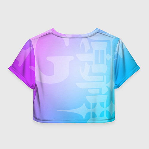 Женский топ Genshin Impact / 3D-принт – фото 2