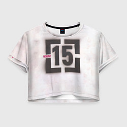 Футболка 3D укороченная женская Тараканы! и ничего кроме правды 15, цвет: 3D-принт