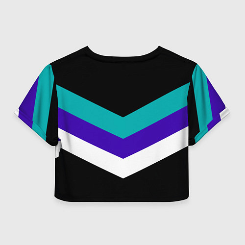 Женский топ Классика Три Полоски / 3D-принт – фото 2