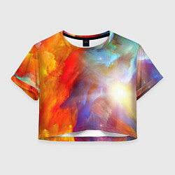 Женский топ Сине-желтое небо