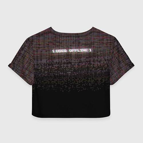 Женский топ Going offline noise / 3D-принт – фото 2