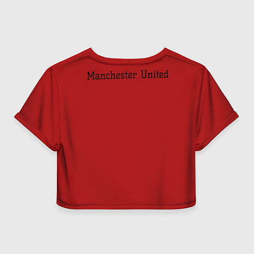 Женский топ Manchester United F C / 3D-принт – фото 2