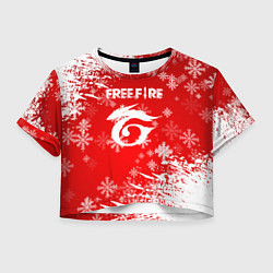 Женский топ Free Fire - Новогодний