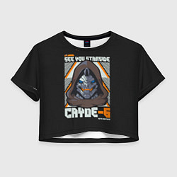 Женский топ Cayde-6 арт