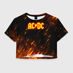 Женский топ ACDC Neon