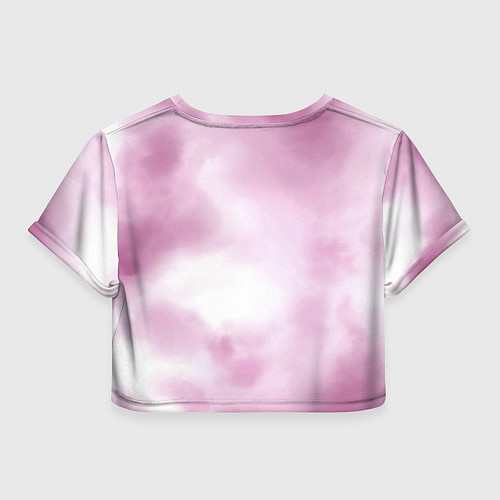 Женский топ Tie-dye Pink / 3D-принт – фото 2