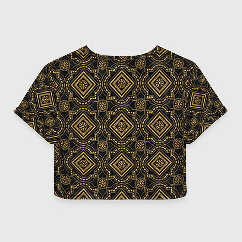 Женский топ Versace classic pattern / 3D-принт – фото 2