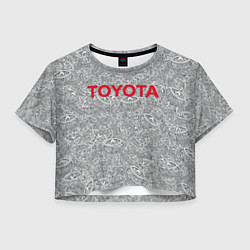 Женский топ TOYOTA PATTERN LOGO Z