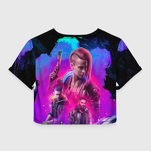 Женский топ Vi Ви Cyberpunk 2077 / 3D-принт – фото 2