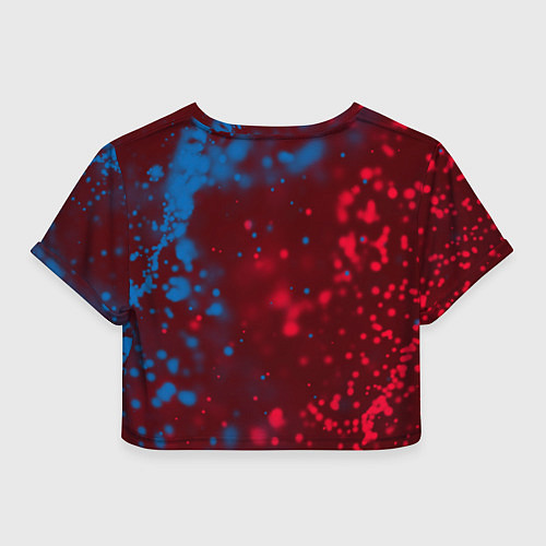 Женский топ BAYERN Football Частицы / 3D-принт – фото 2