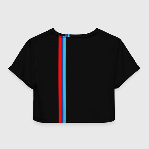 Женский топ БМВ 3 STRIPE BMW / 3D-принт – фото 2