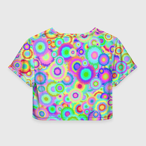 Женский топ Disco-Tie-Dye / 3D-принт – фото 2