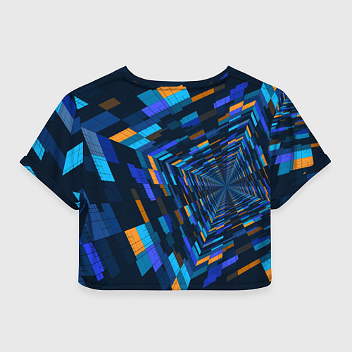 Женский топ Geometric pattern Fashion Vanguard / 3D-принт – фото 2