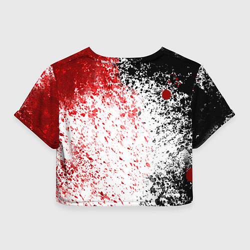 Женский топ Канеки Кен Брызги Краски Токийский Гуль / 3D-принт – фото 2