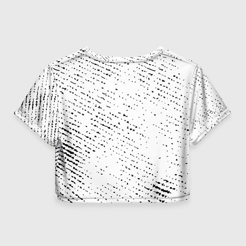 Женский топ RUSSIAN EMPIRE - ГЕРБ - Потертости / 3D-принт – фото 2