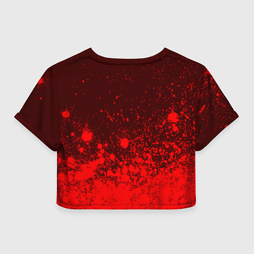 Женский топ ГЕНШИН ИМПАКТ - ГИДРО Арт 1 / 3D-принт – фото 2