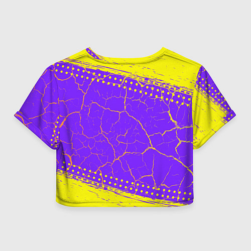 Женский топ GENSHIN IMPACT - ГЕО Краски / 3D-принт – фото 2