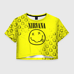 Женский топ NIRVANA лого