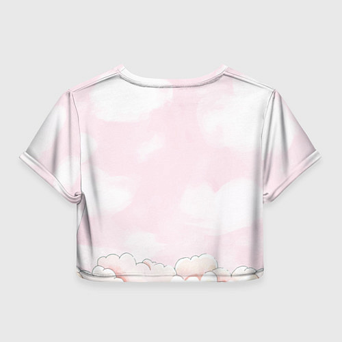 Женский топ Поросенок летит на шарике / 3D-принт – фото 2