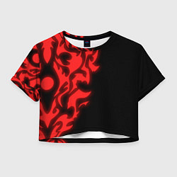 Женский топ КРАСНЫЙ ЩИТ ПРОКЛЯТЫЙ