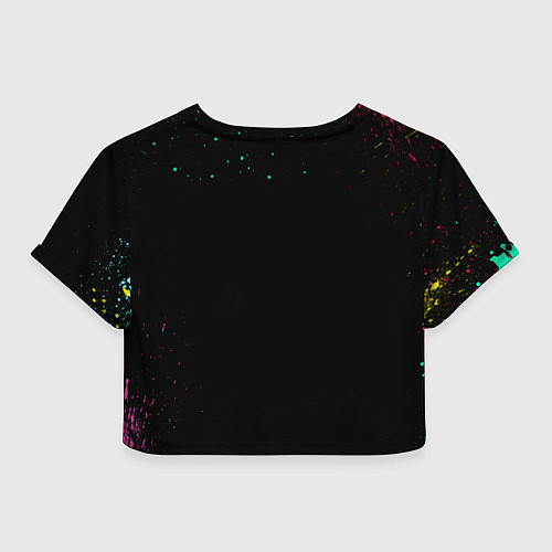 Женский топ Pop robots art / 3D-принт – фото 2