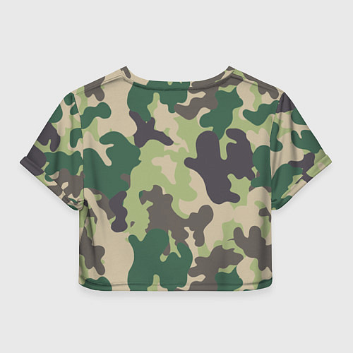 Женский топ Человек - телевизор на скейте / 3D-принт – фото 2