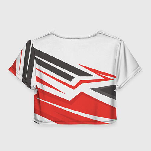 Женский топ Мотокросс moto sport / 3D-принт – фото 2