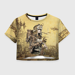 Женский топ Крутая девчонка в стиле Стимпанк