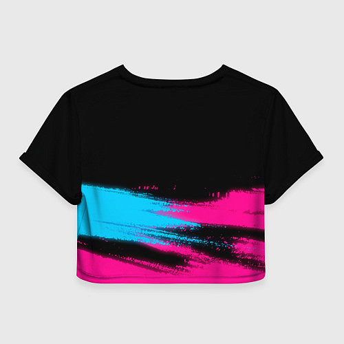 Женский топ Deftones Neon Gradient / 3D-принт – фото 2