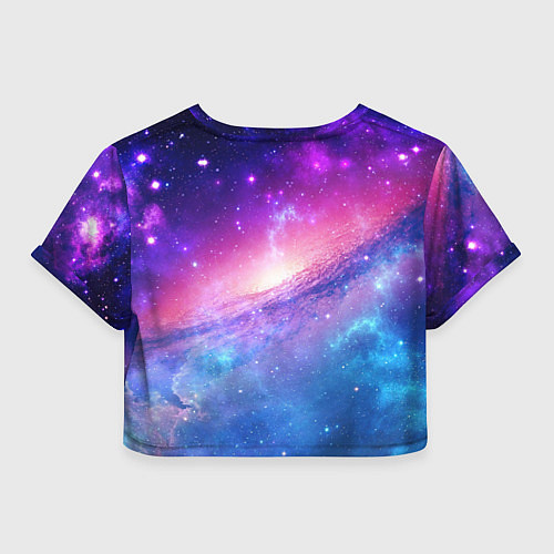 Женский топ Космическая воронка / 3D-принт – фото 2