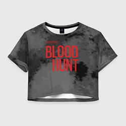 Женский топ Vampire the masquerade bloodhunt logo