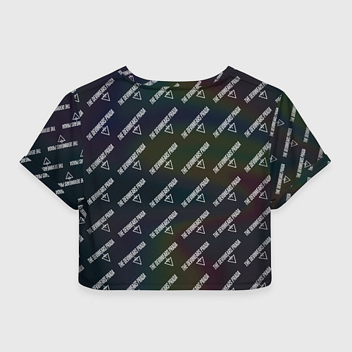 Женский топ The Devil wears prada pattern / 3D-принт – фото 2