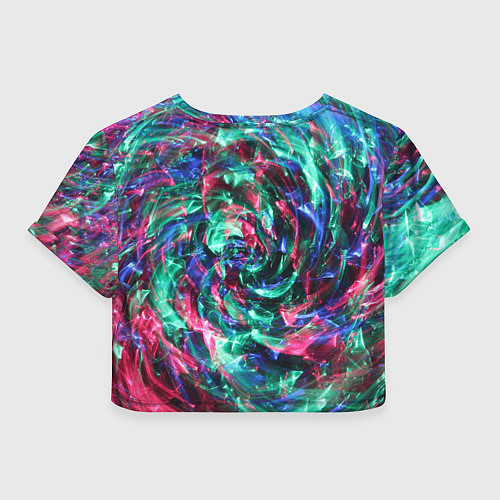Женский топ Цветной круговорот / 3D-принт – фото 2
