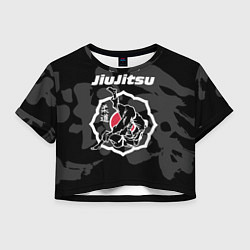 Женский топ Jiu-jitsu throw logo