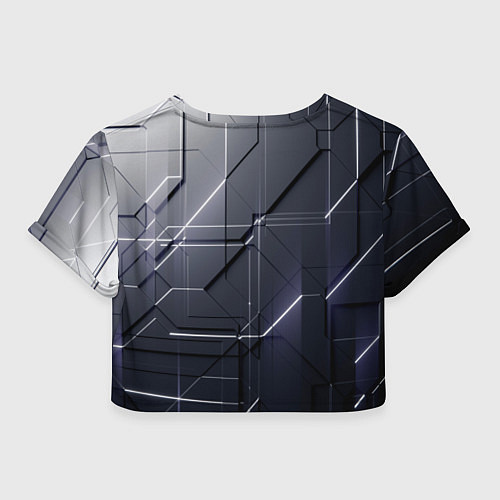Женский топ Рельефные фигуры / 3D-принт – фото 2
