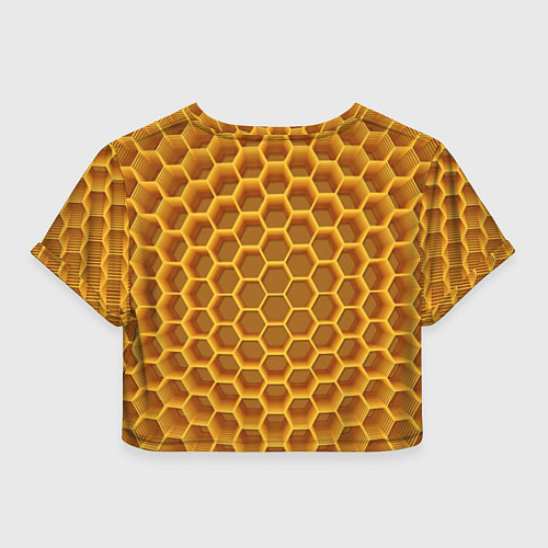 Женский топ Volumetric honeycombs / 3D-принт – фото 2