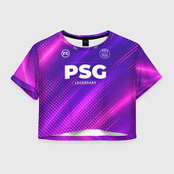 Женский топ PSG legendary sport grunge