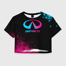 Женский топ Infiniti - neon gradient