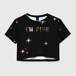 Женский топ Надпись