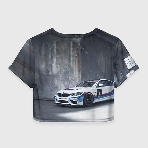 Женский топ BMW M4 GT4 - racing team - motorsport / 3D-принт – фото 2