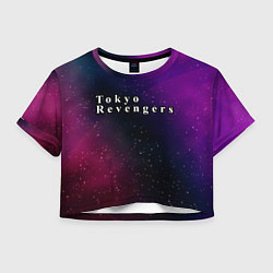 Женский топ Tokyo Revengers gradient space