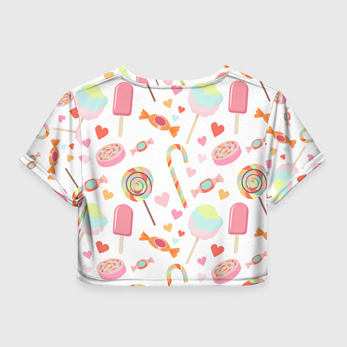 Женский топ Сладкий праздник / 3D-принт – фото 2