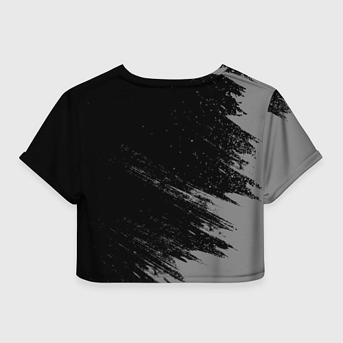 Женский топ Фехтовальщик с очень большой буквы на темном фоне / 3D-принт – фото 2