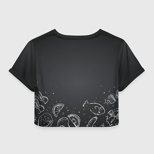 Женский топ Мама готовит вкуснее всех / 3D-принт – фото 2